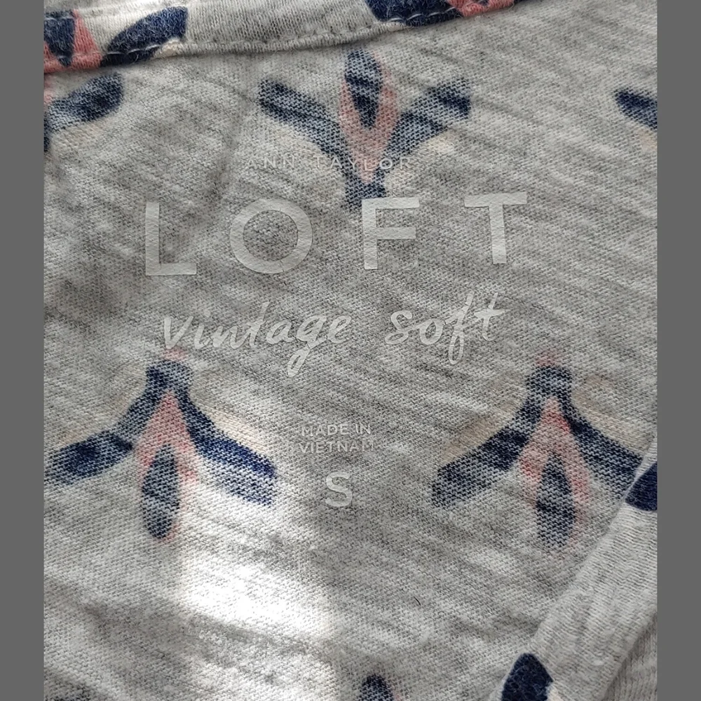 LOFT Vintage Soft Tee - Size Small - Picture 3 of 3